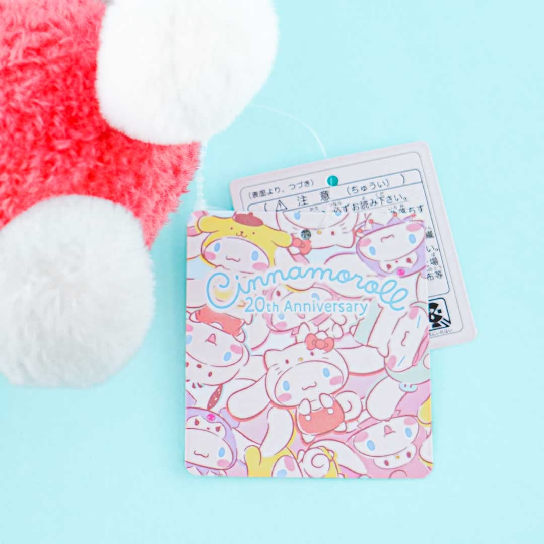 Cinnamoroll 20th Anniversary Narikiri Plushie - Hello Kitty / Medium