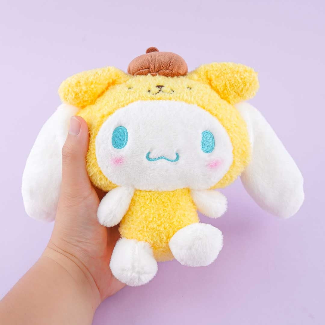 Cinnamoroll 20th Anniversary Narikiri Plushie - Pompompurin / Medium
