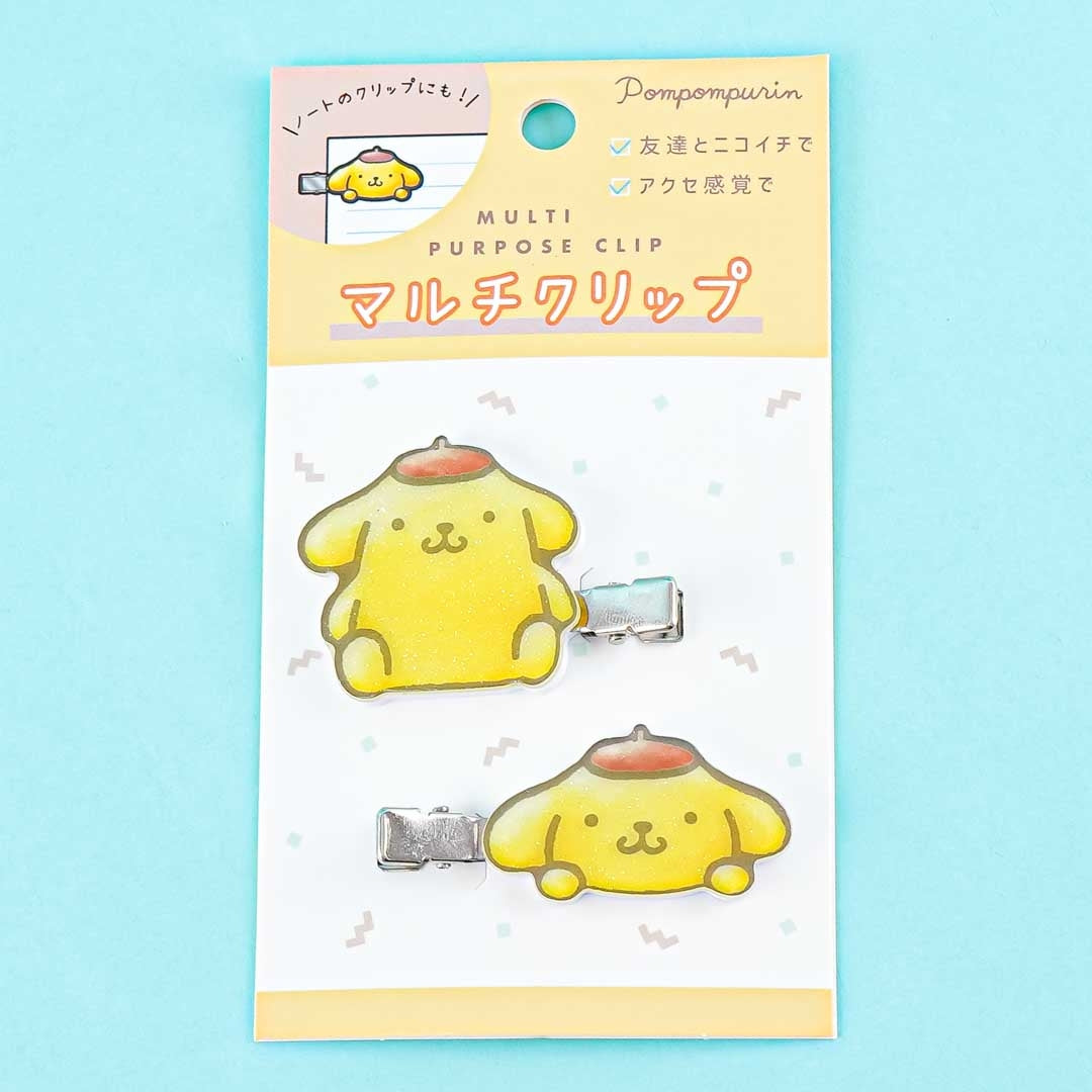 Pompompurin Multi Purpose Clip Set