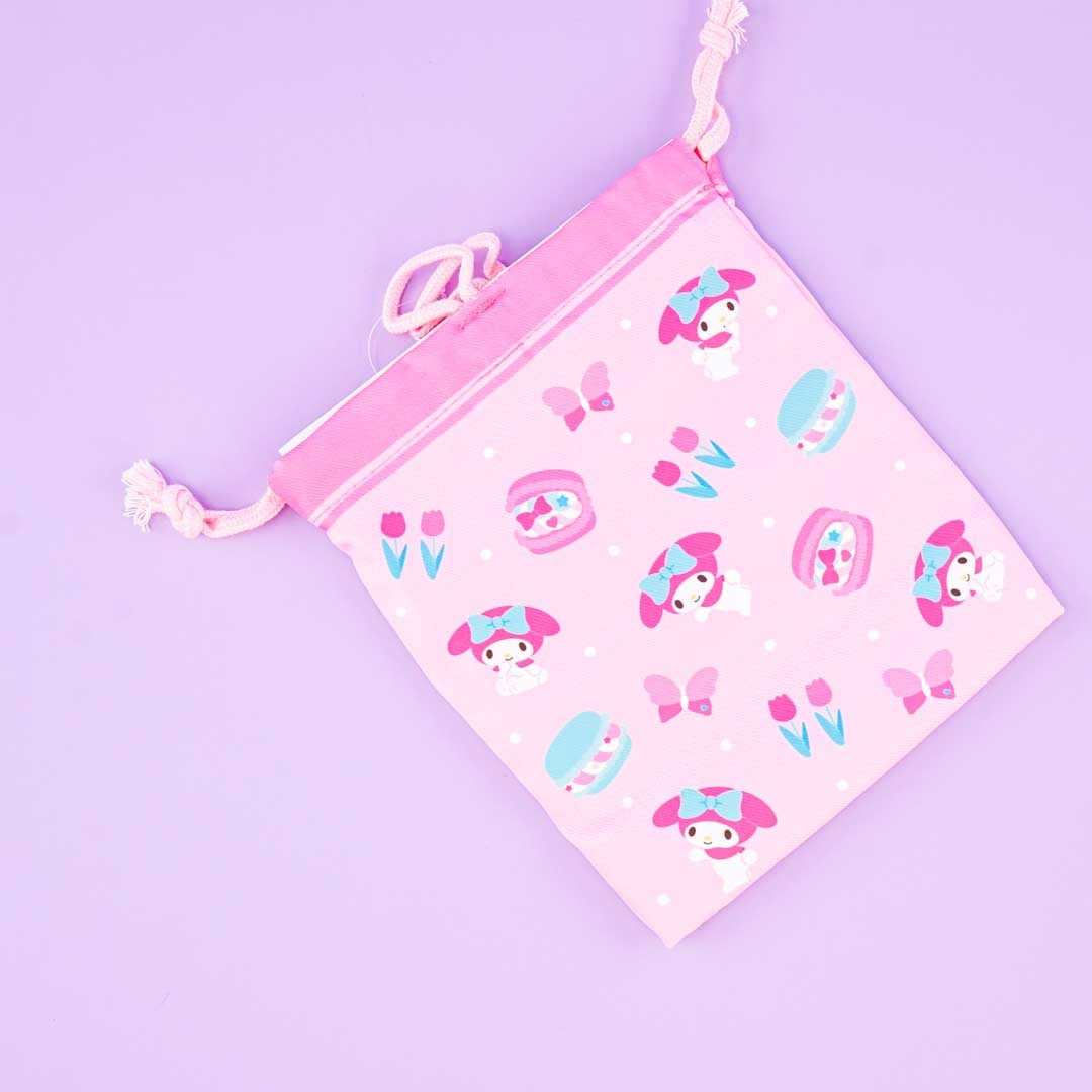 My Melody Love Me Colors Drawstring Pouch