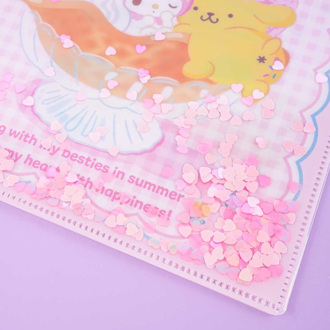 Sanrio Characters Ice Cream Parlor A4 File Folder