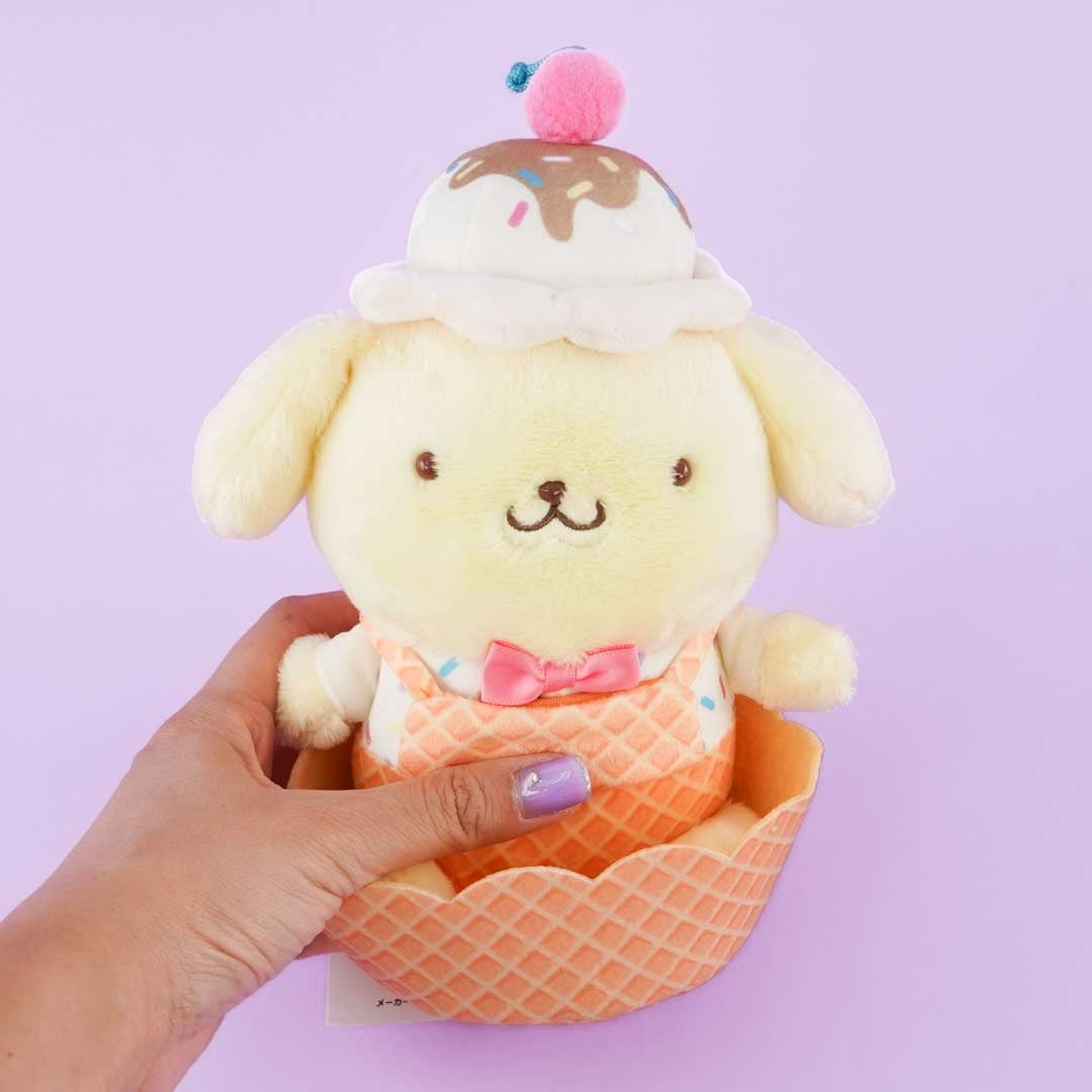 Pompompurin Ice Cream Parlor Plushie - Medium
