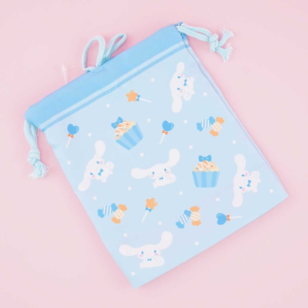 Cinnamoroll Love Me Colors Drawstring Pouch