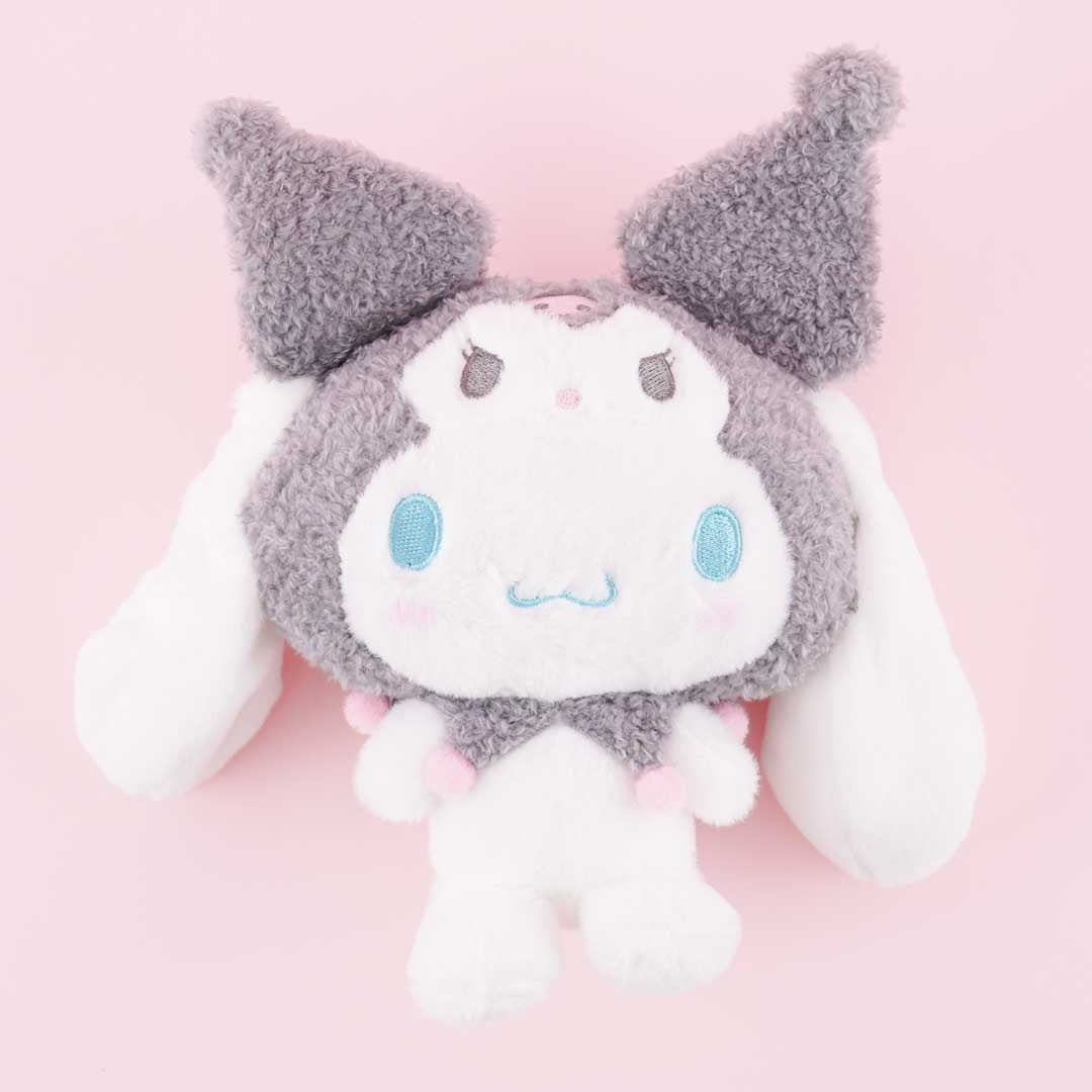 Cinnamoroll  20th Anniversary Narakiri Plushie - Kuromi / Mini
