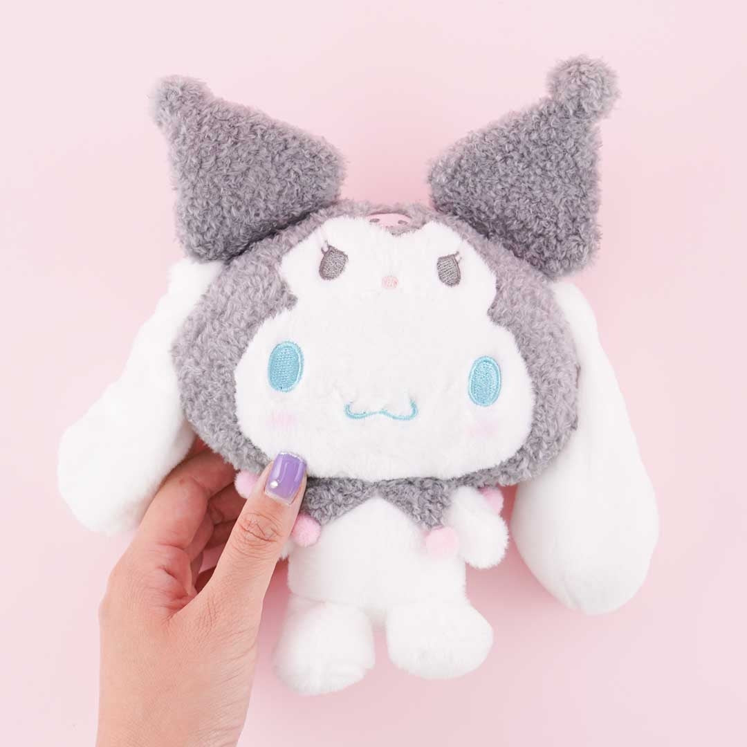 Cinnamoroll  20th Anniversary Narakiri Plushie - Kuromi / Mini