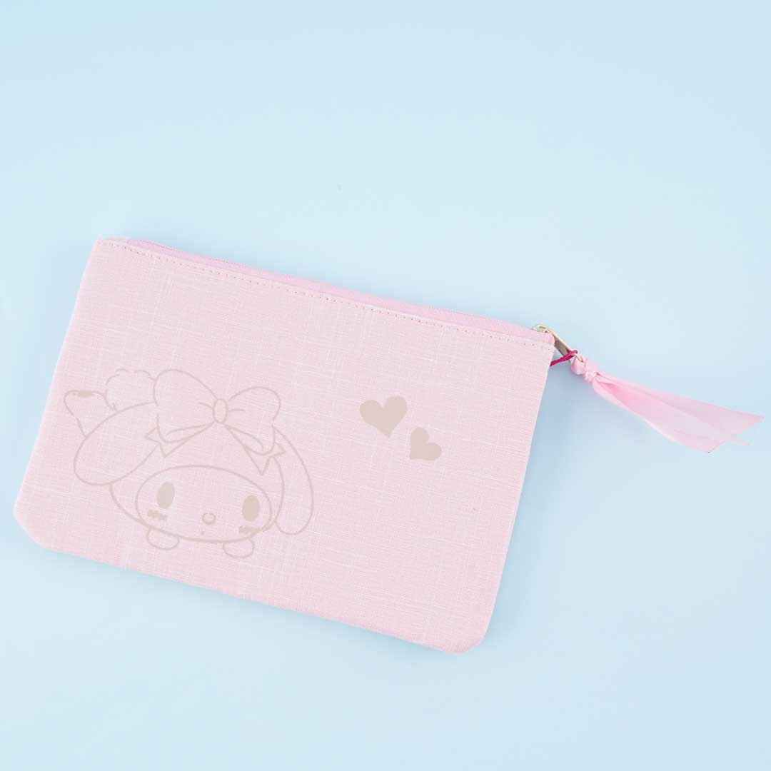 My Melody Sagara Embroidery Flat Pouch