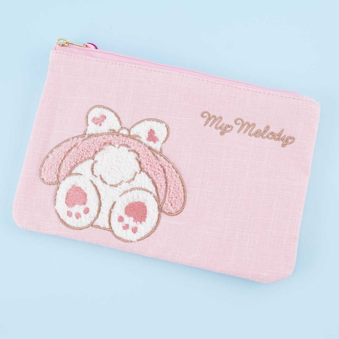 My Melody Sagara Embroidery Flat Pouch