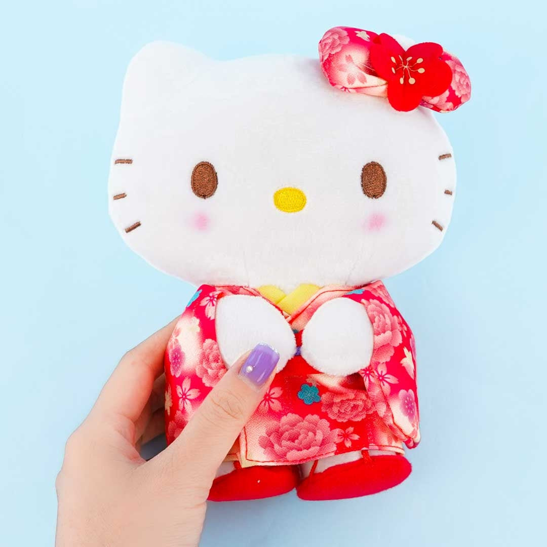 Hello Kitty Sakura Kimono Plushie - Medium