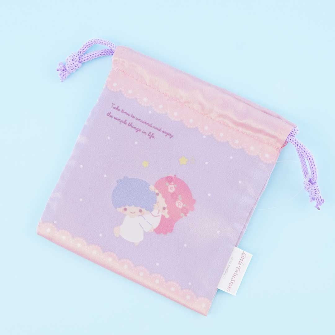 Little Twin Stars Playtime Drawstring Pouch