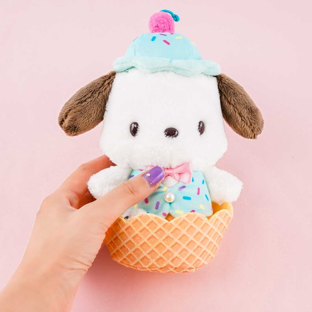 Pochacco Ice Cream Parlor Plushie - Medium