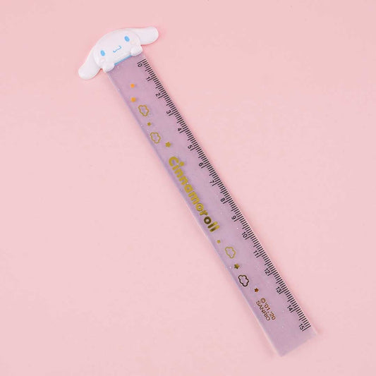 Cinnamoroll Glittery Clouds Ruler