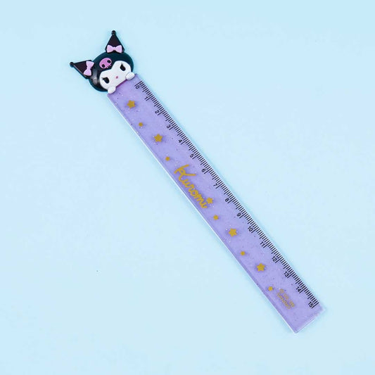 Kuromi Glittery Stars Ruler