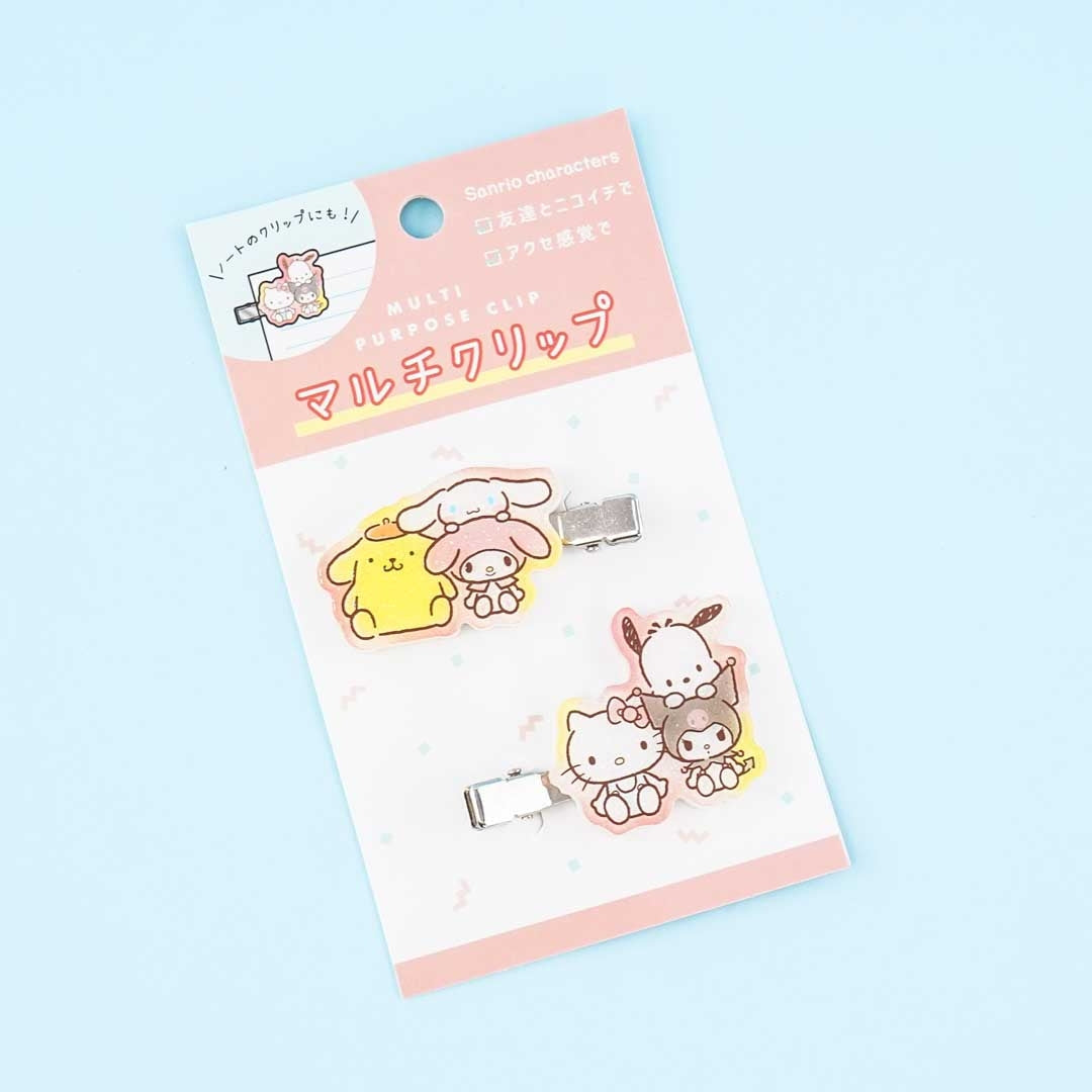 Sanrio Characters Multi Purpose Clip Set