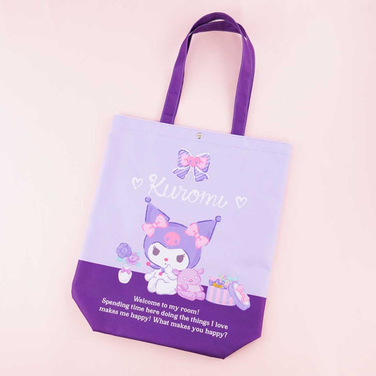 Kuromi Relaxed Room Tote Bag