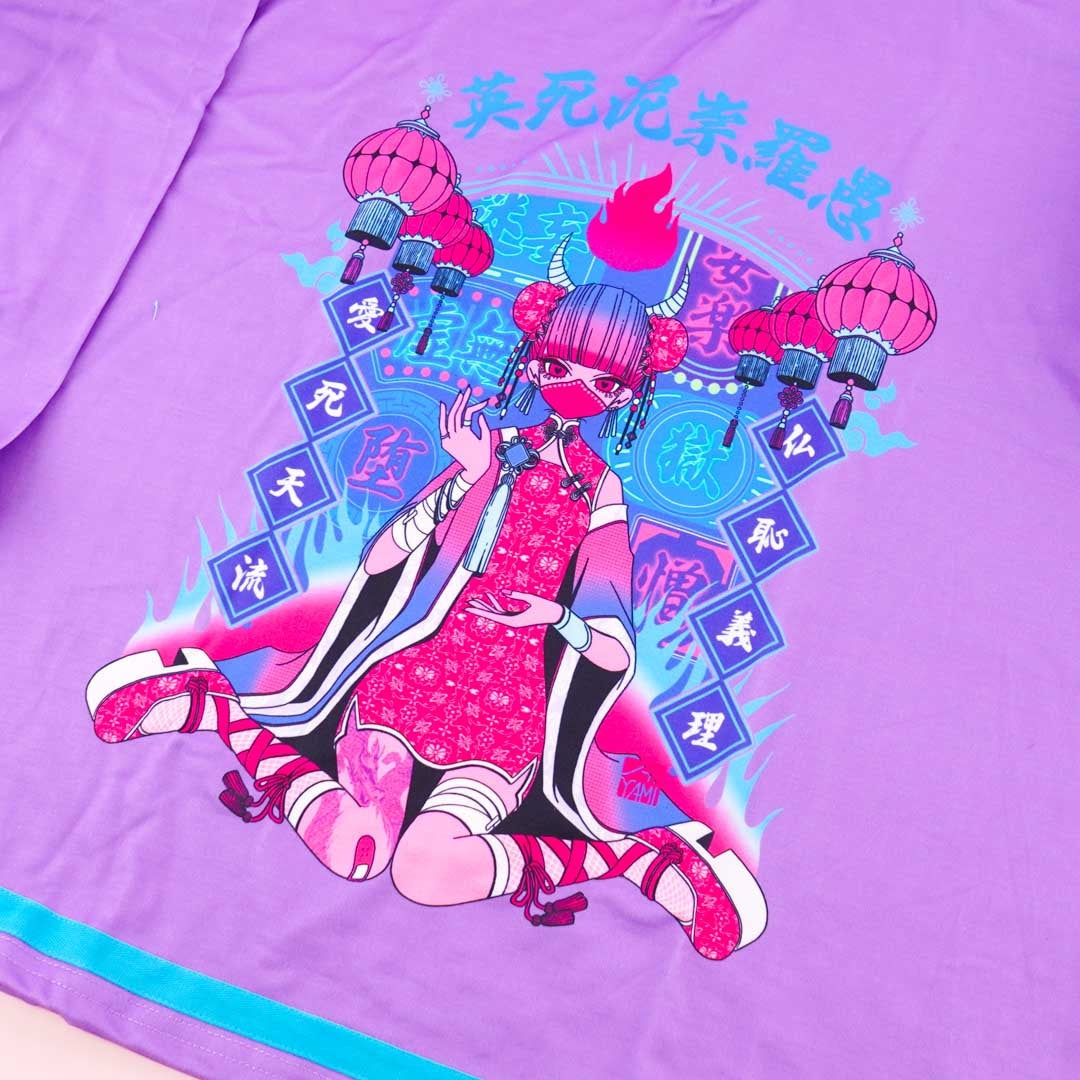 ACDC RAG x A.YAMI Aishiteru Sailor Top - Purple