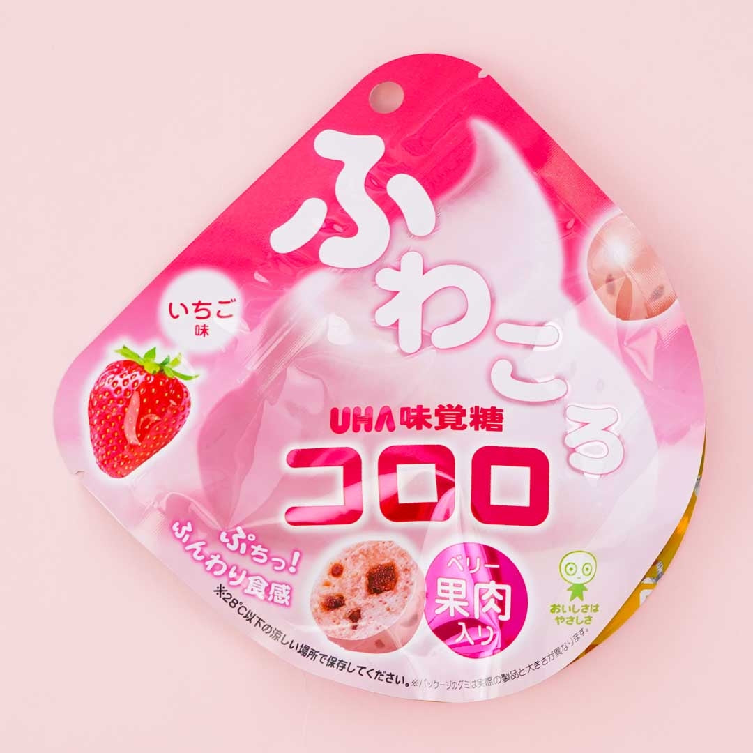 UHA Mikakuto Fluffy Kororo Strawberry Flavor