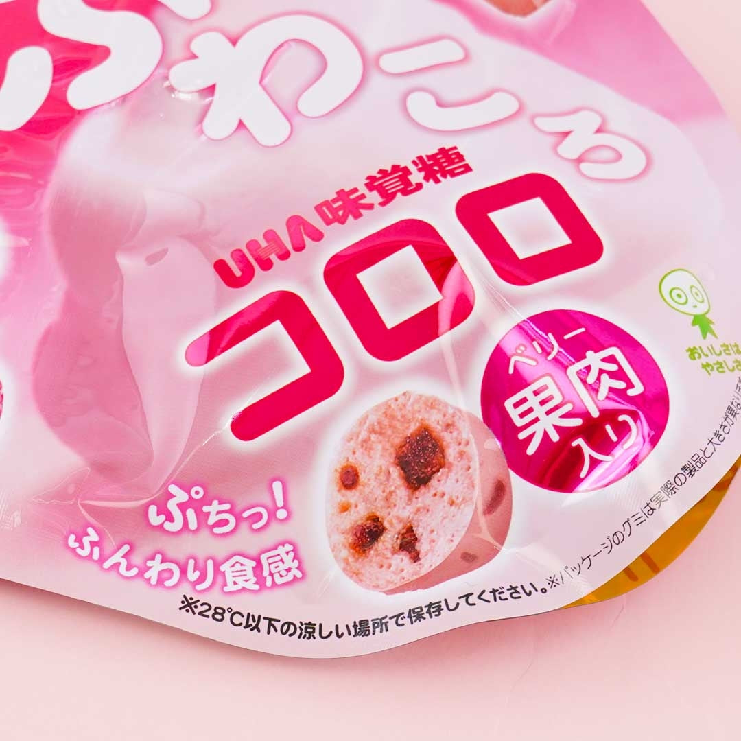 UHA Mikakuto Fluffy Kororo Strawberry Flavor