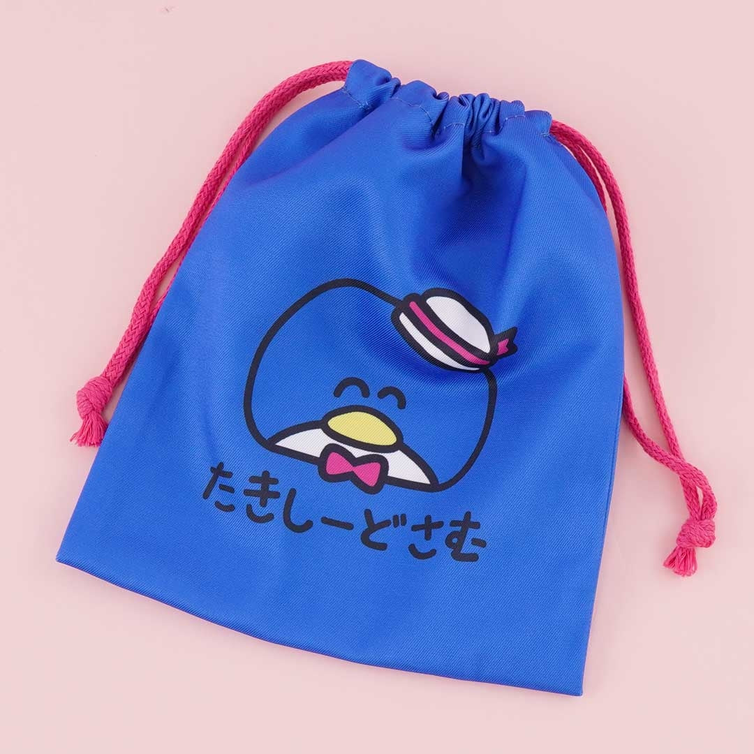 Tuxedosam Oekaki-San Drawstring Pouch