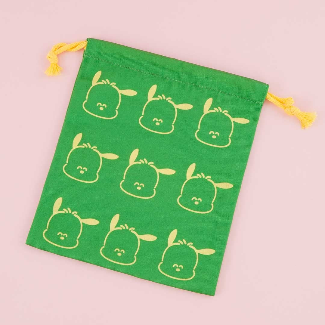 Pochacco Oekaki-San Drawstring Pouch