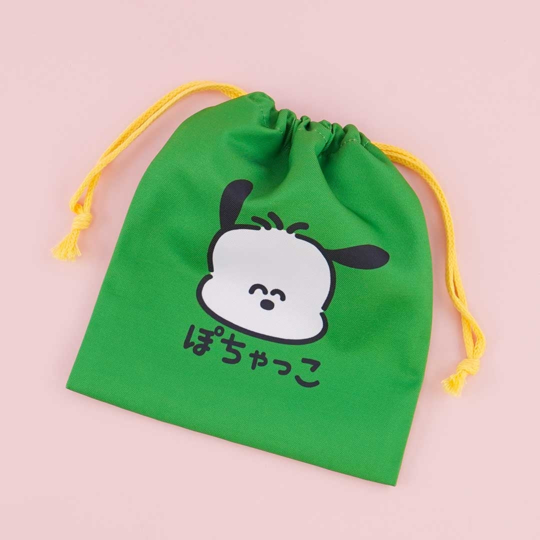Pochacco Oekaki-San Drawstring Pouch
