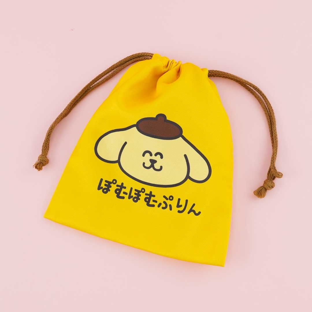 Pompompurin Oekaki-San Drawstring Pouch