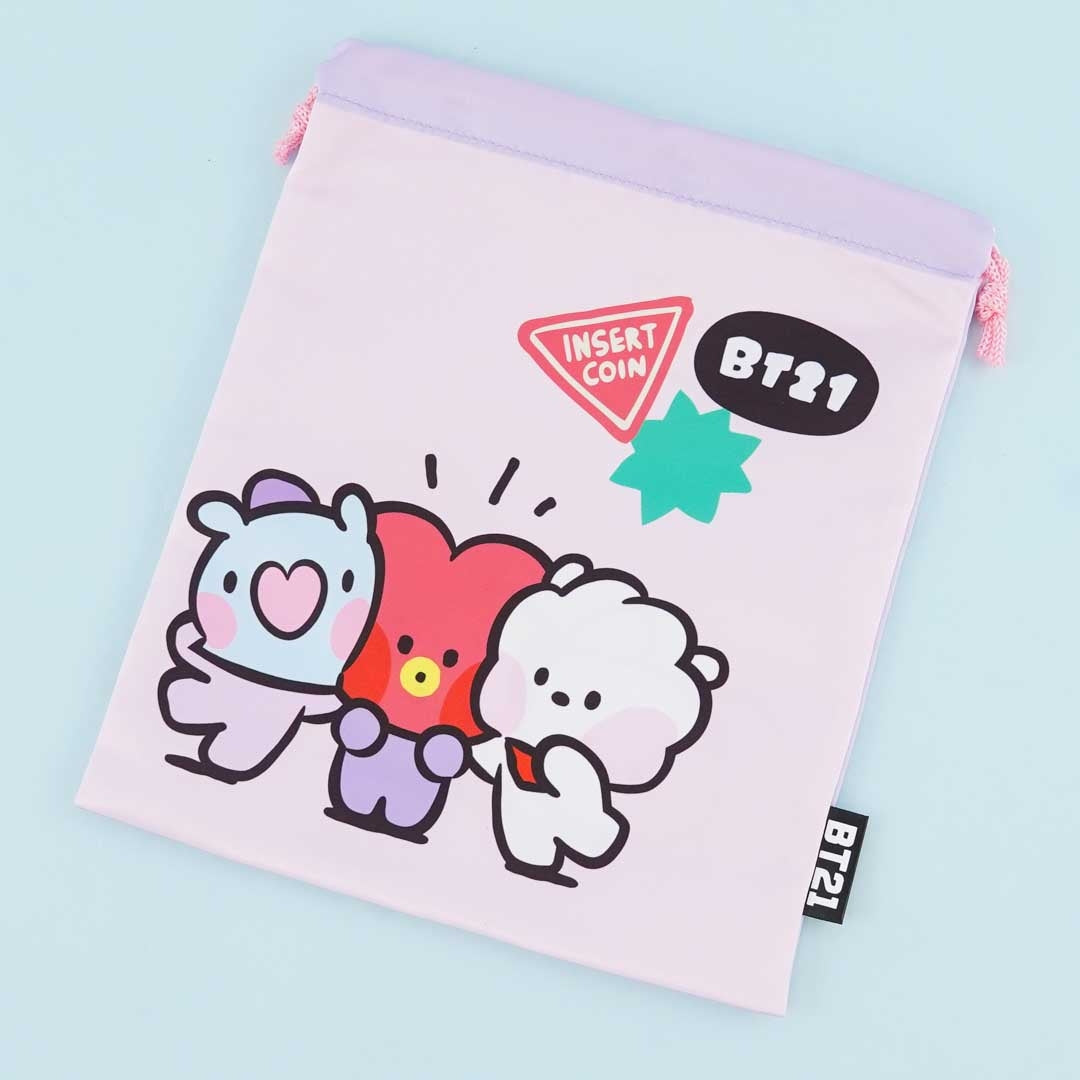 BT21 Minini Kinchaku Drawstring Pouch