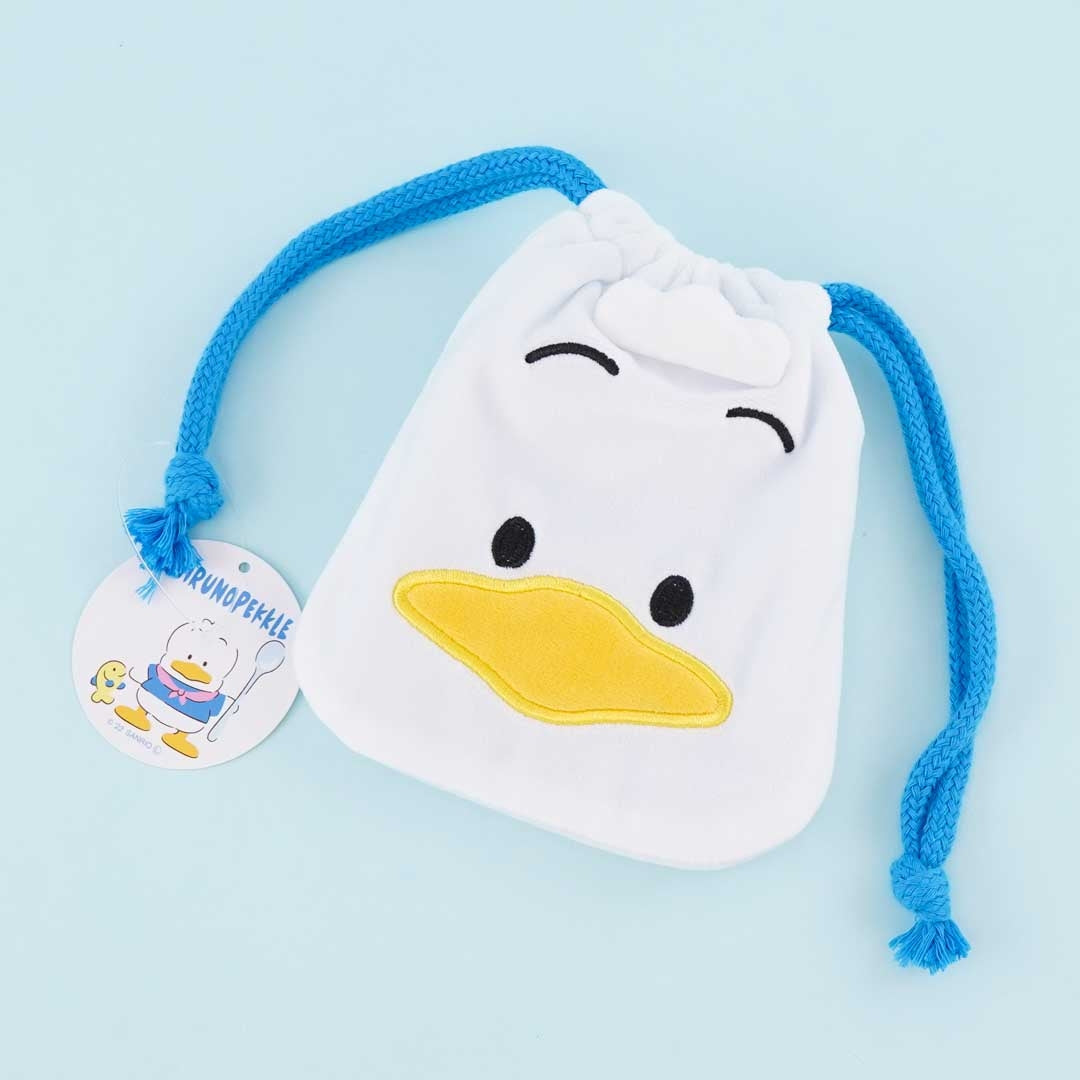 Pekkle Die-Cut Mini Drawstring Pouch