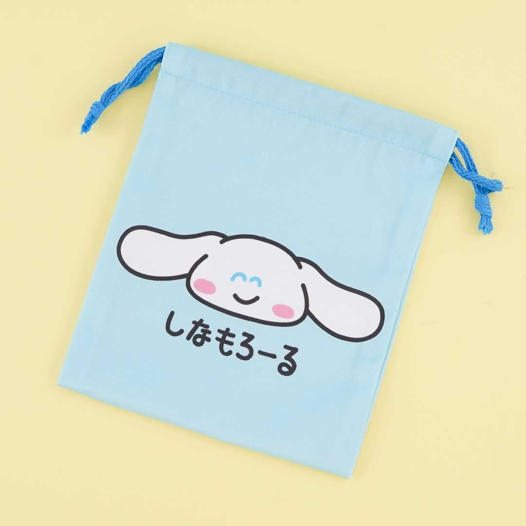 Cinnamoroll Oekaki-San Drawstring Pouch