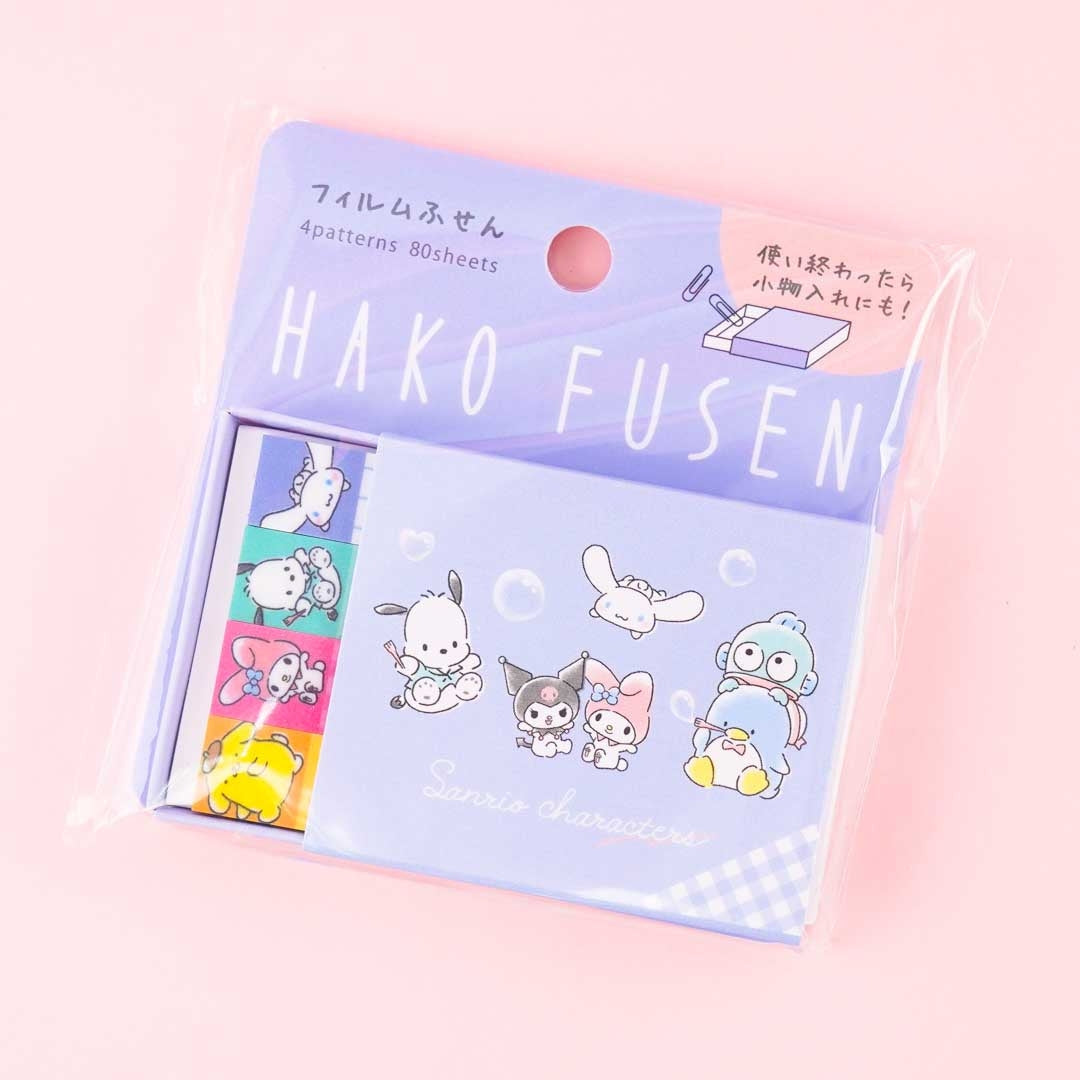 Hakofusen Sanrio Characters Sticky Notes