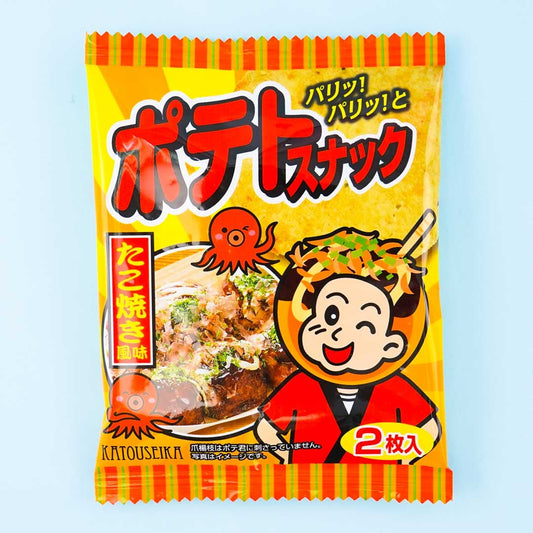 Katou Seika Potato Snacks - Takoyaki