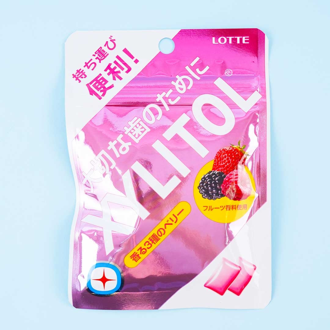 Lotte Xylitol Bubble Gum Pack - Mixed Berries