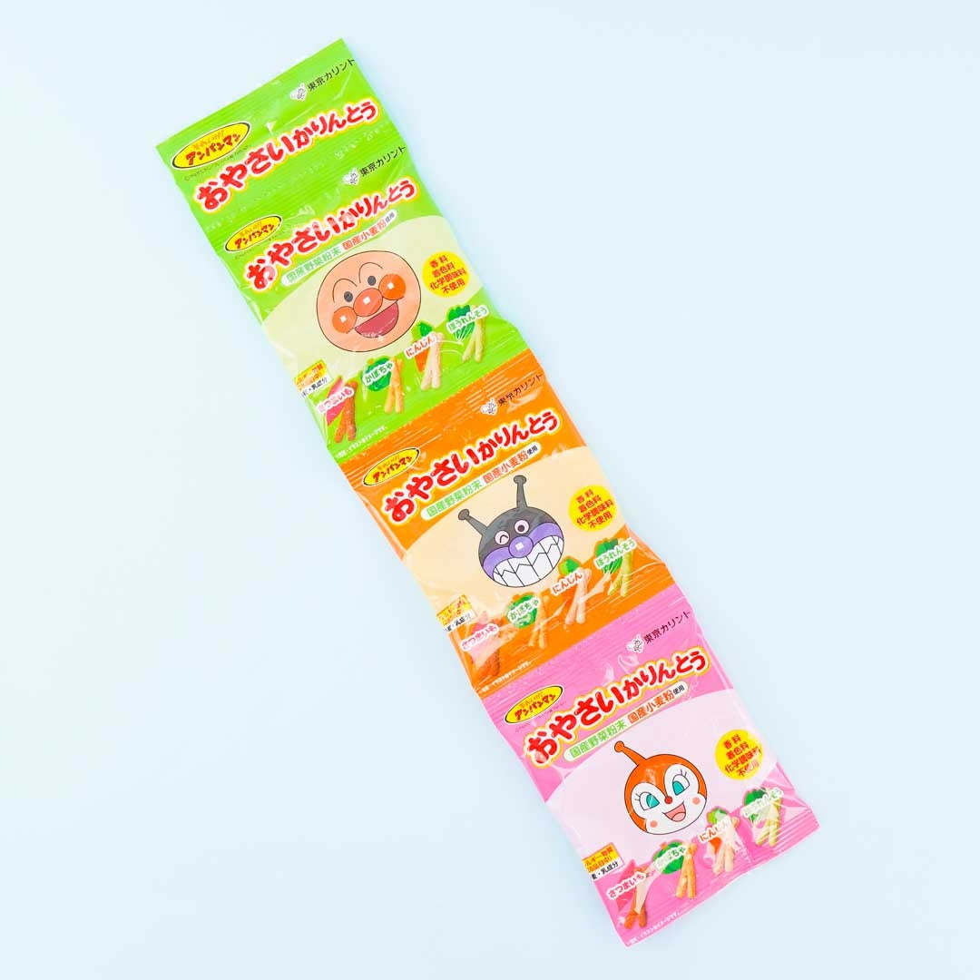 Anpanman Vegetable Karinto - 3 pcs