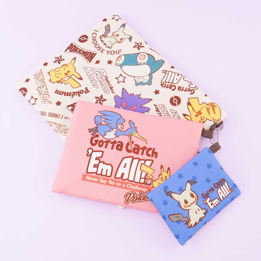 Pokemon Catch 'Em All Pouch Set
