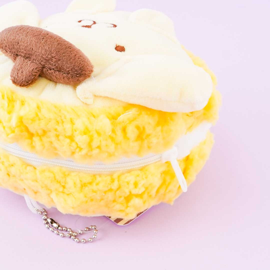 Pompompurin Wooly Macaron Pouch