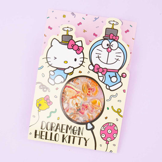 Hello Kitty x Doraemon Party Stickers