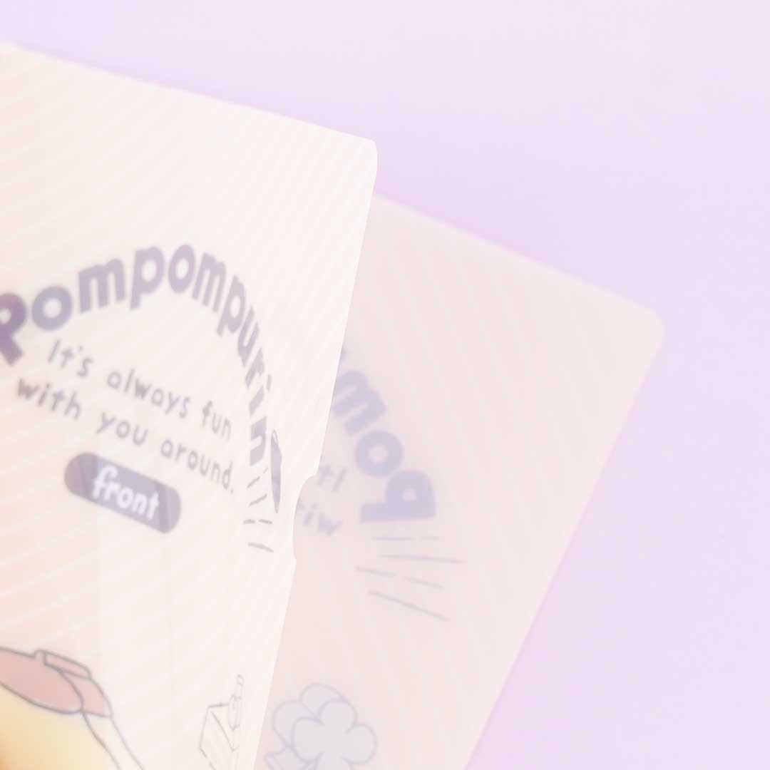 Pompompurin Fun Time A6 File Folder