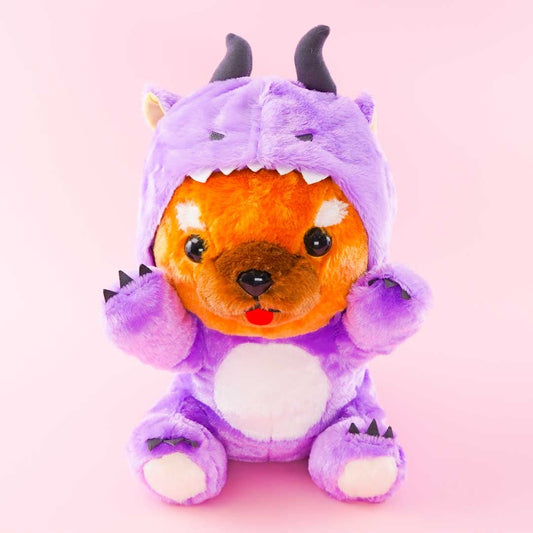 Mameshiba San Kyodai Yuru Dragon Plushie - Mamesaburo / Big