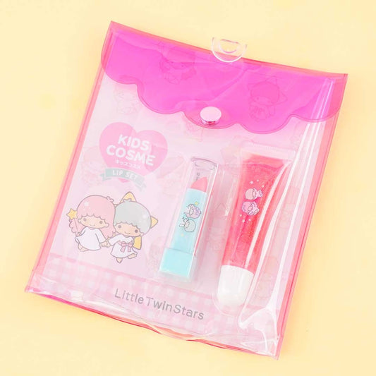 Little Twin Stars Lipstick & Gloss Set