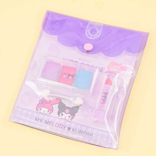 Kuromi & My Melody Eyeshadow Palette & Lipstick Set