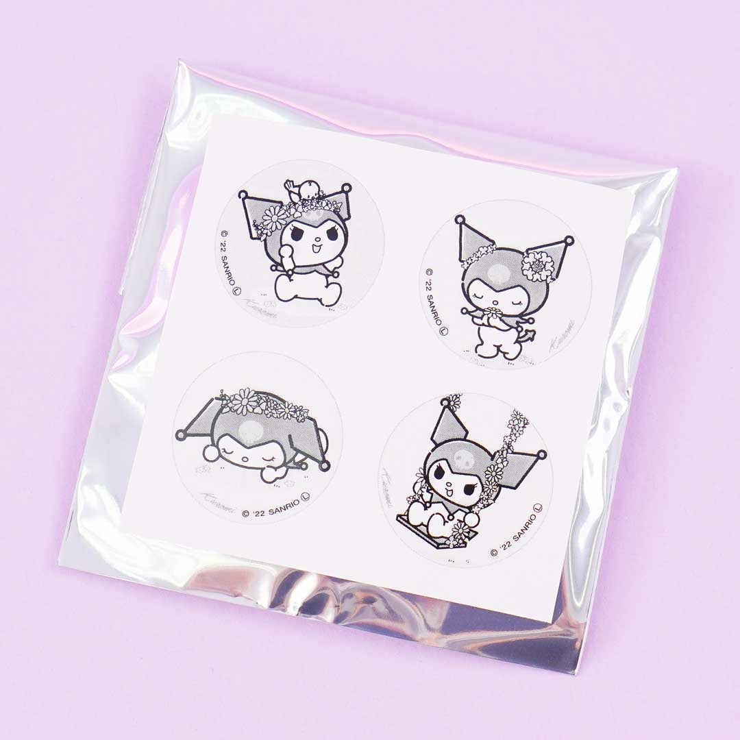 Kuromi Spring Trading Can Badge