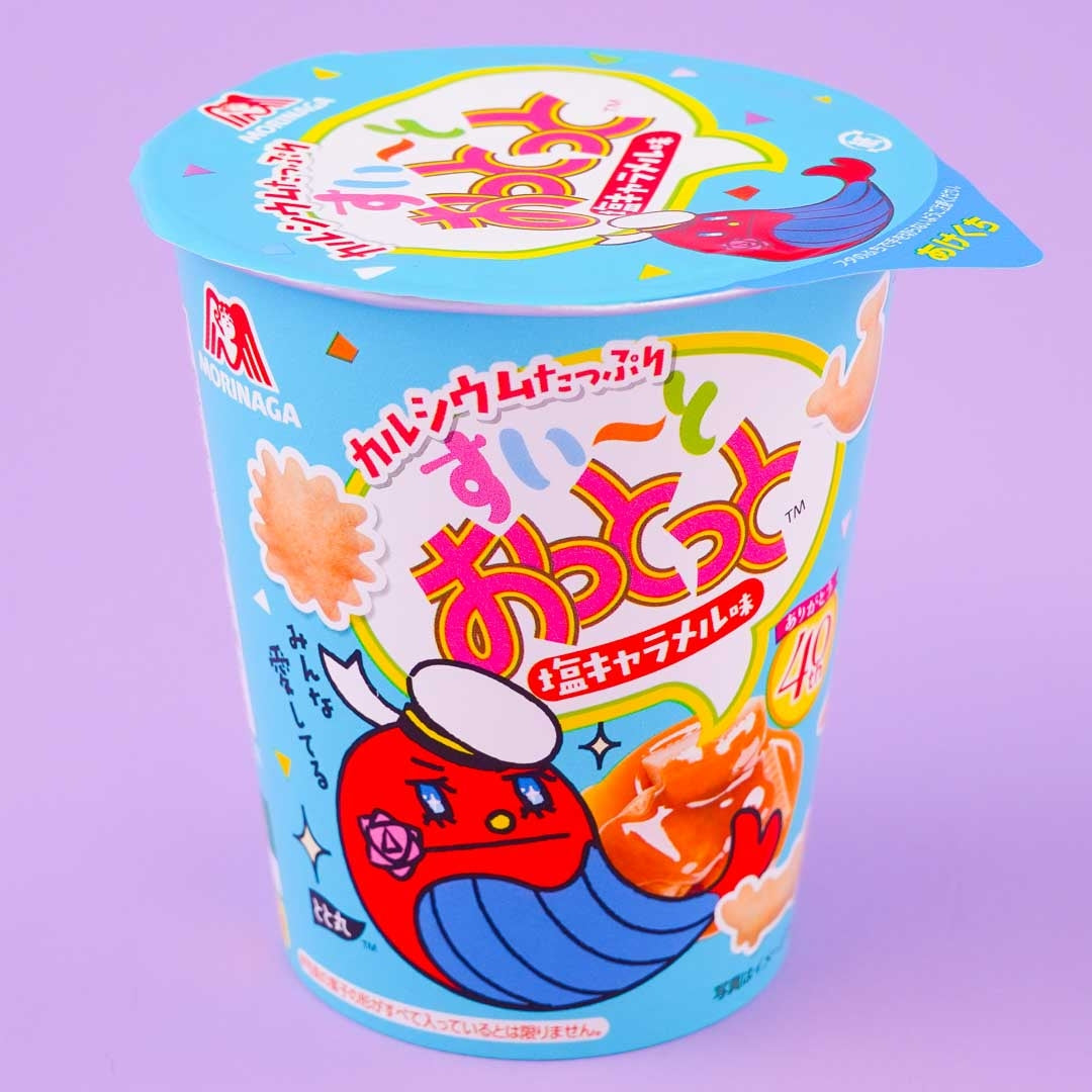 Morinaga Ottotto Crackers Snack Cup - Salt Caramel
