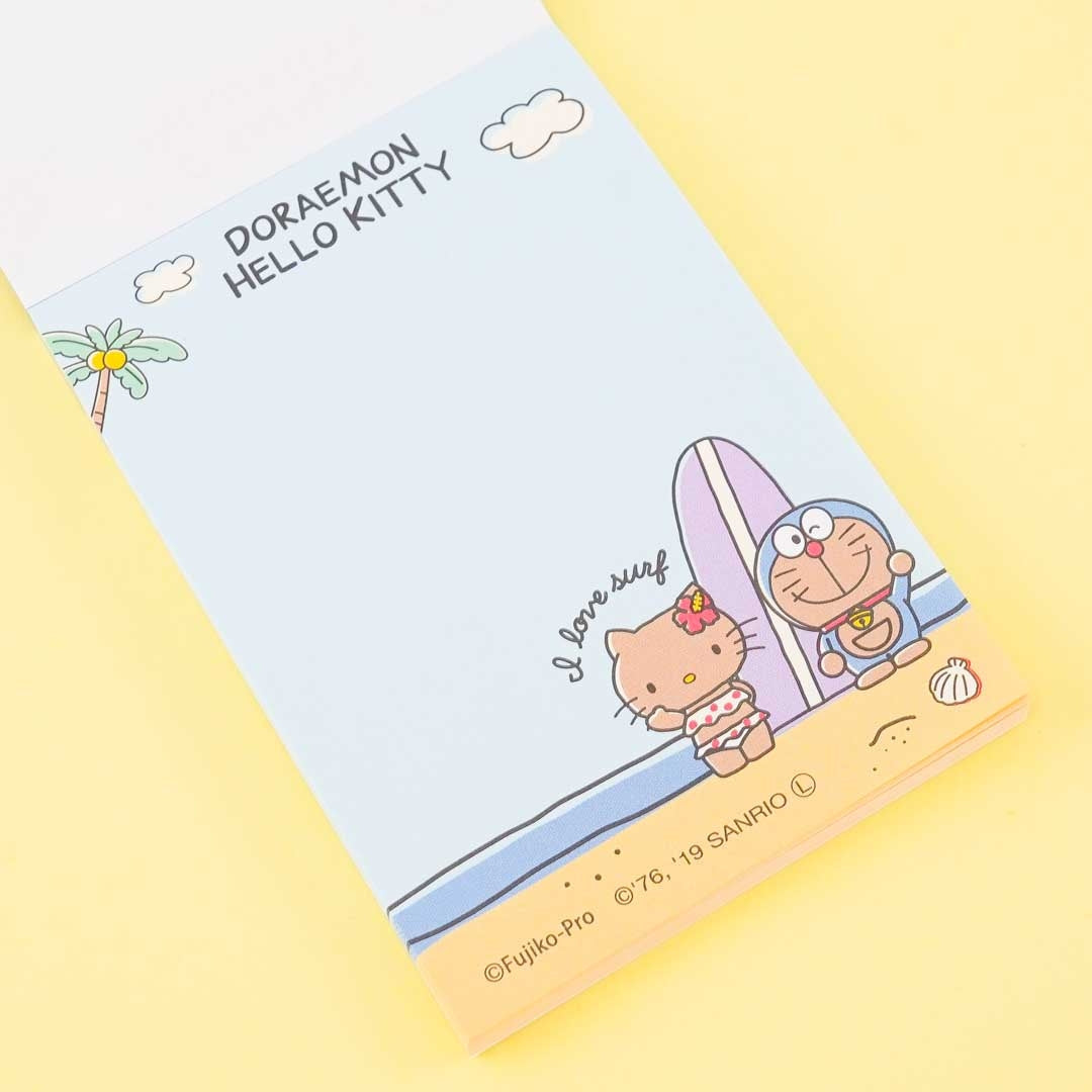 Hello Kitty x Doraemon B8 Memo Pad Set - 4 pcs