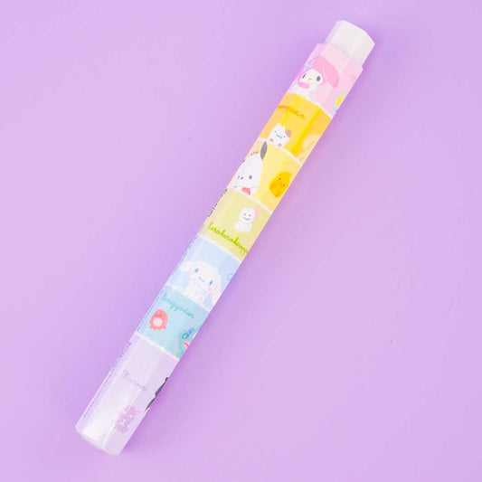 Sanrio Characters Friendship Hexagon Slim Eraser