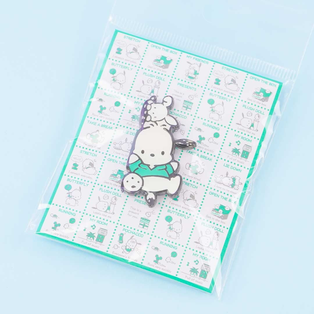 Pochacco Roll Over Pin