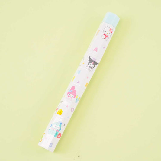 Sanrio Characters Awesome Time Hexagon Slim Eraser
