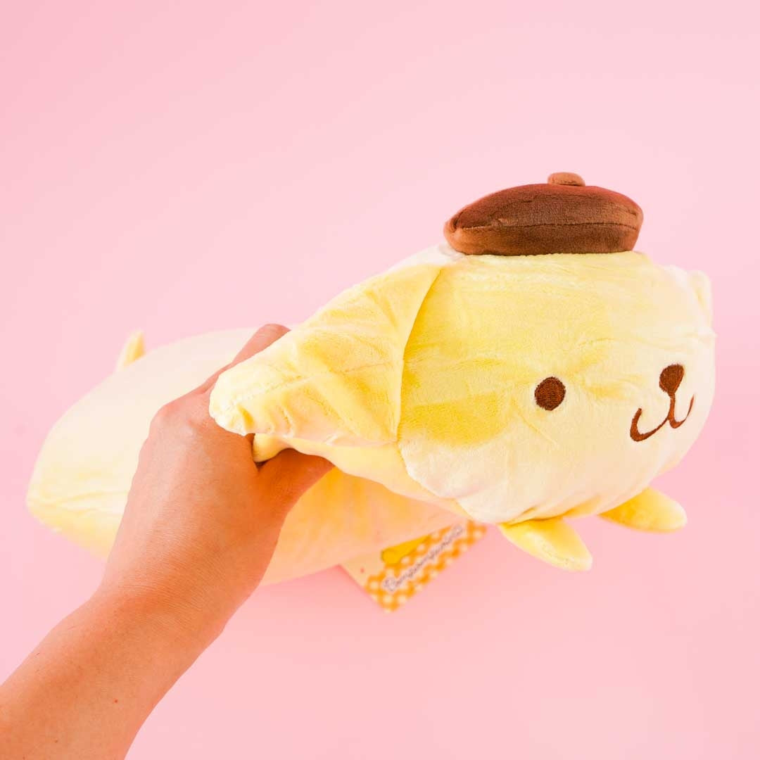 Pompompurin Mochifuwa Lying Down Cushion