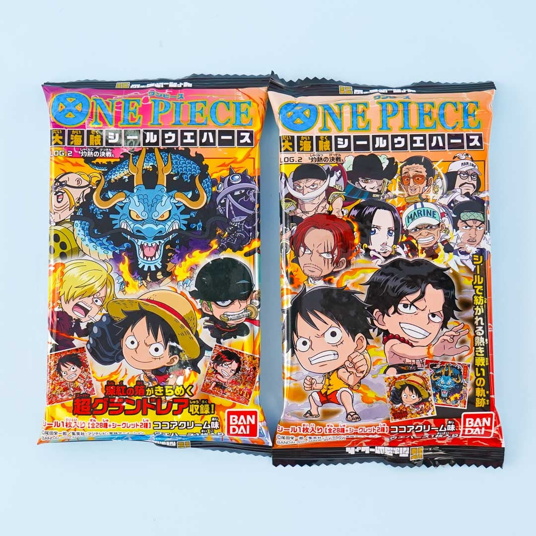 One Piece Niformation Seal Sticker Log. 2 With Wafer