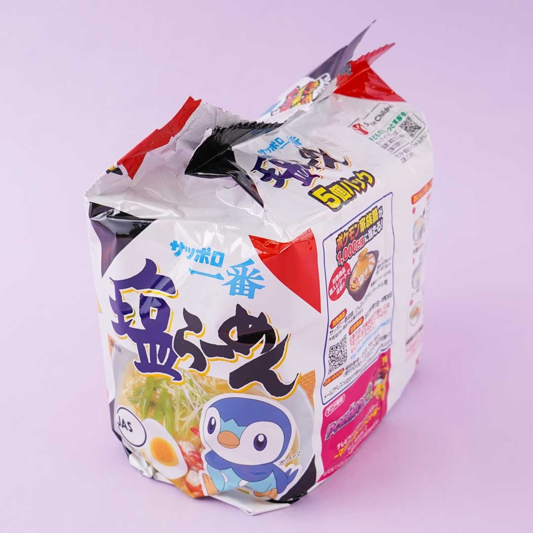 Pokémon Sapporo Ichiban Noodle Pack - Salt Ramen