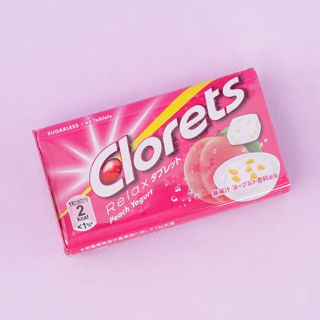 Clorets Relax Tablet Mints - Peach Yogurt
