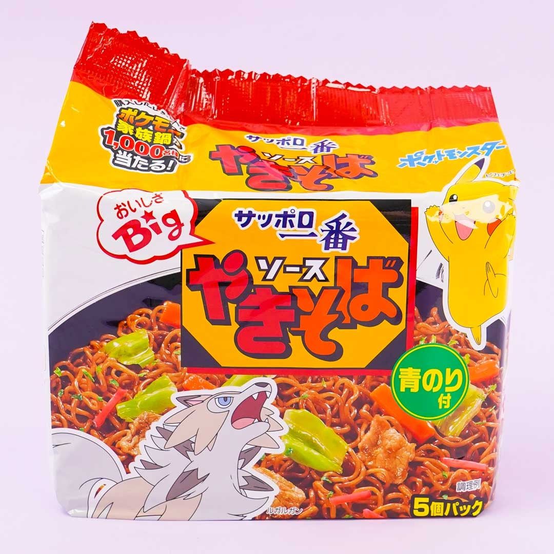 Pokémon Sapporo Ichiban Noodle Pack - Sauce Yakisoba